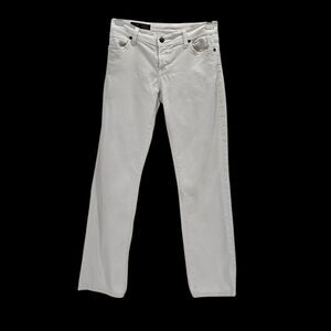 Citizens of Humanity Ava #142 stretch low rise straight leg white size 28
